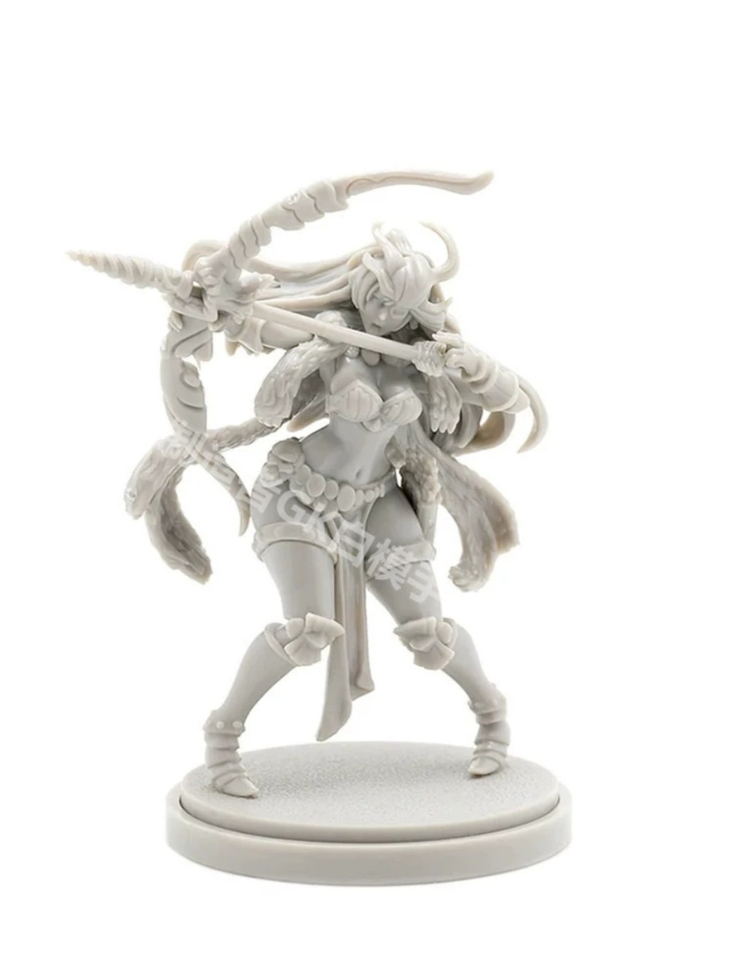 50mm Death Kingdom Sexy Armor Female Guard Kd War Chess Golden Smoke 