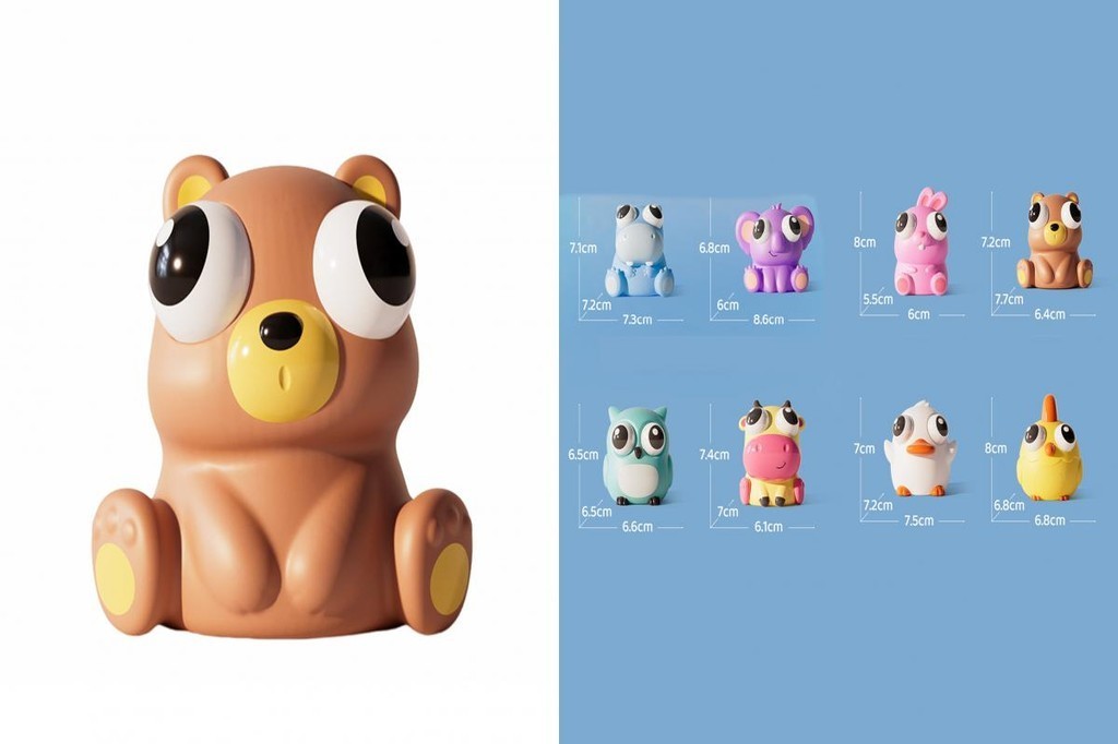 [EY] Deform-resistant Pinch Toy Slow Rebound Animal Toy Adorable Pinch ...