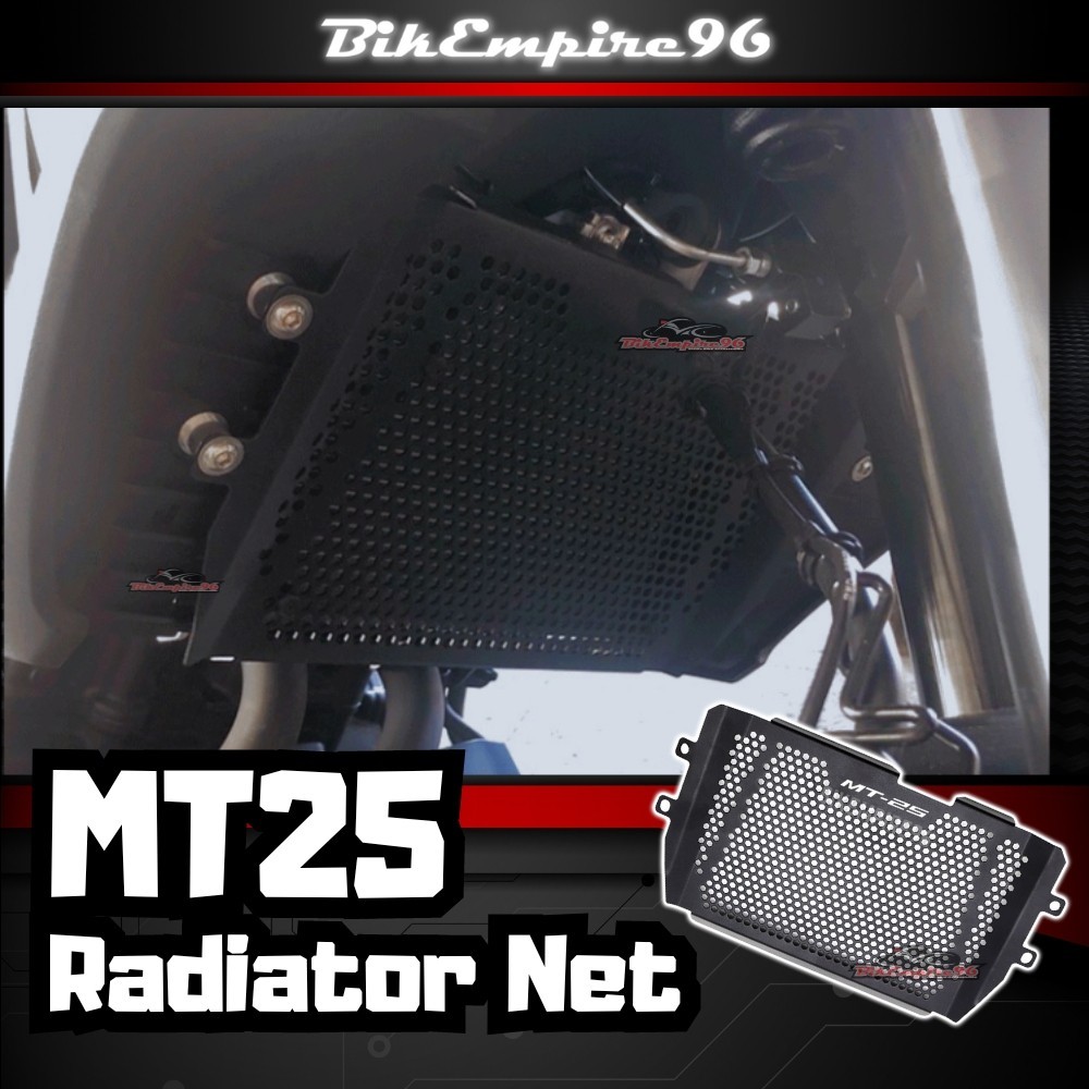 Yamaha MT25 Radiator Grille Motorcycle Aluminium Radiator Grille Guard ...