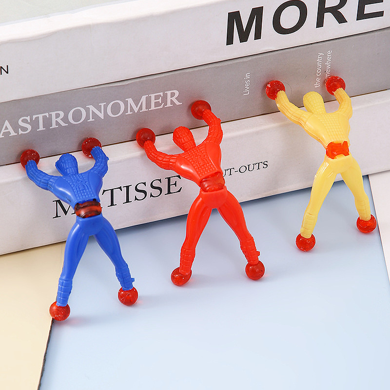 𝐅𝐋𝐄𝐗𝐈𝐁𝐋𝐄 𝐏𝐋𝐀𝐘 Sticky Man Wall Climbing Flip Toy Elastic Sticky Stretchy ...