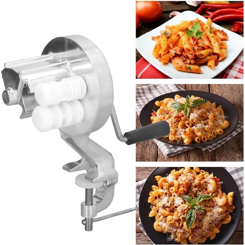 Manual Macaroni Maker Cavatelli Maker Machine Portable Hand Cranking ...
