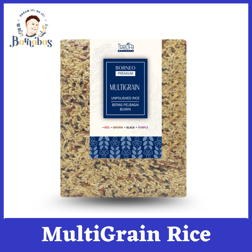 BORNEO Premium Multigrain Rice (1kg) | Shopee Malaysia