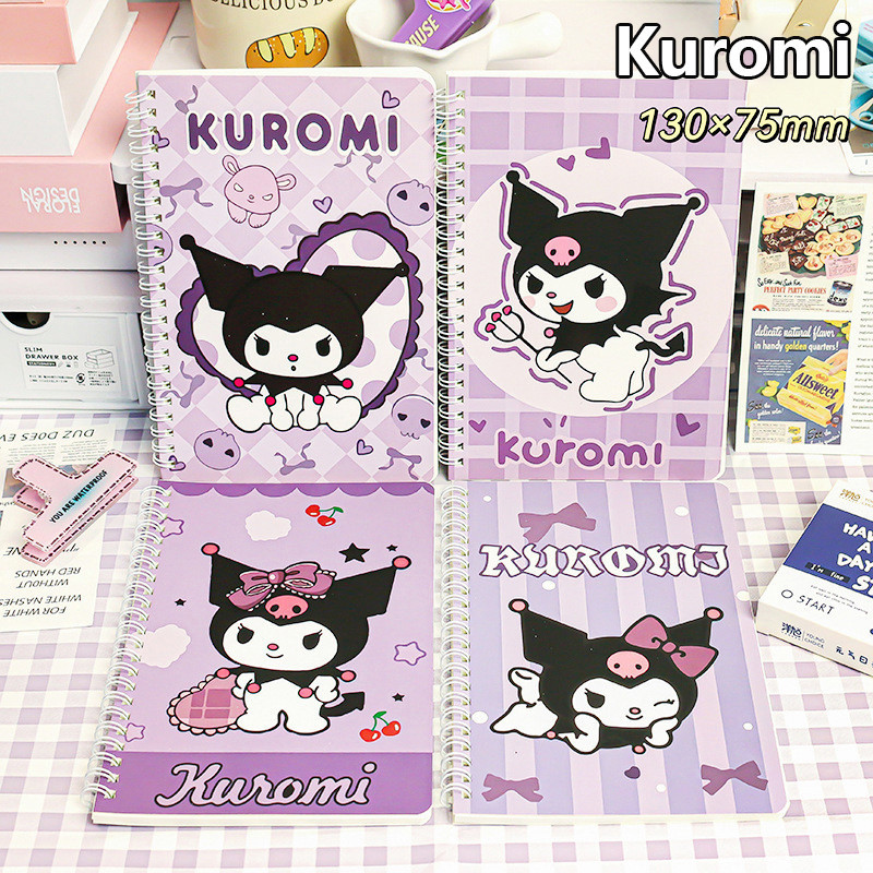 Kawaii A6 Notebooks Cinnamonroll Kuromi My Melody Anime Notepads Cute ...