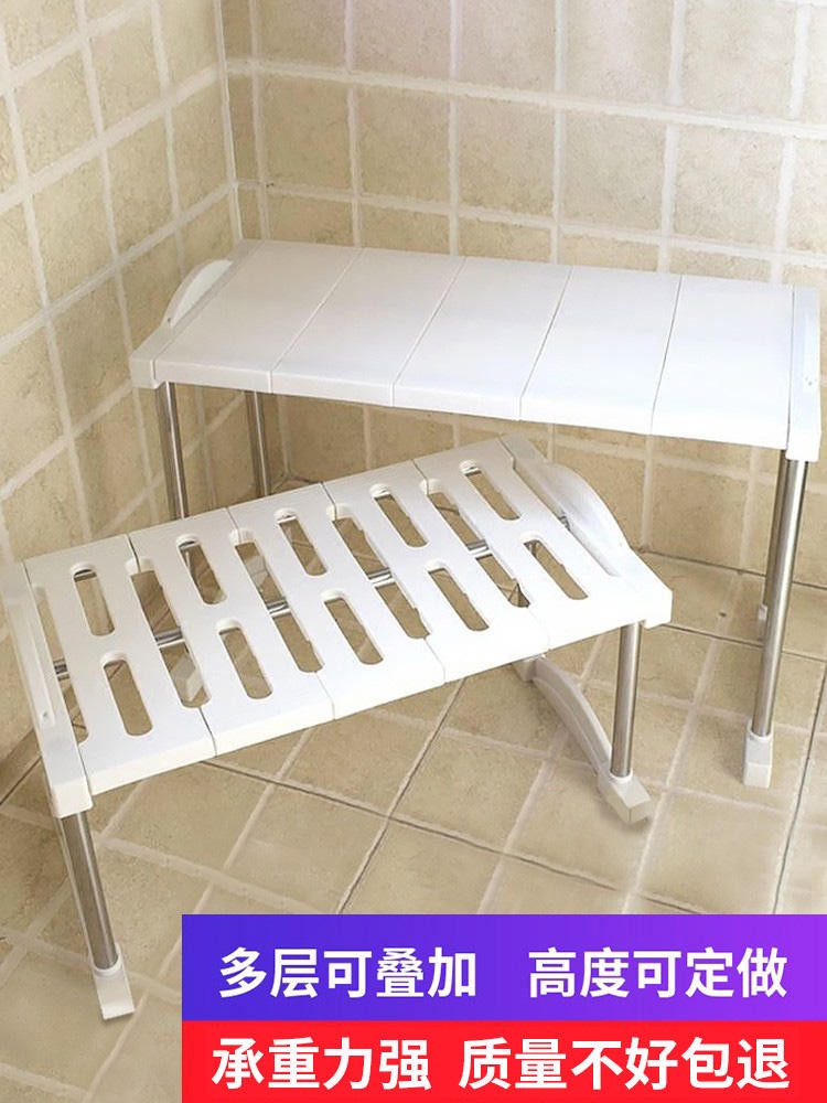Kitchen Storage Rack Desktop Storage Rack Cabinet Rack Single-layer ...