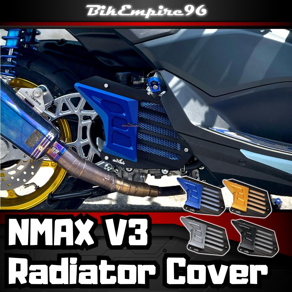 NMAX 155 V3 2025 Radiator Cover CNC Radiator Cover Radiator Net ...