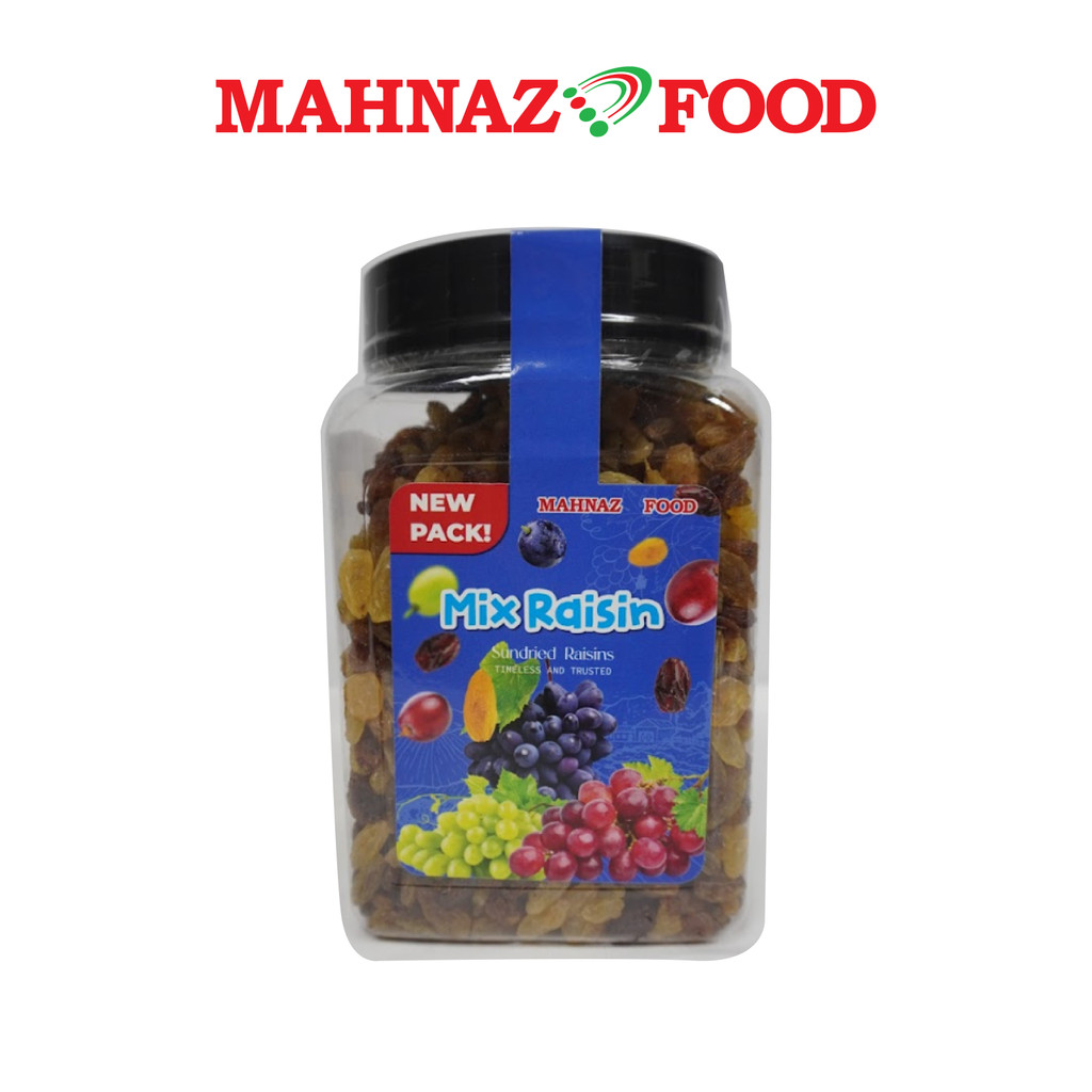 MAHNAZ FOOD - Mix Raisin 1kg | Kismis Campur | Shopee Malaysia