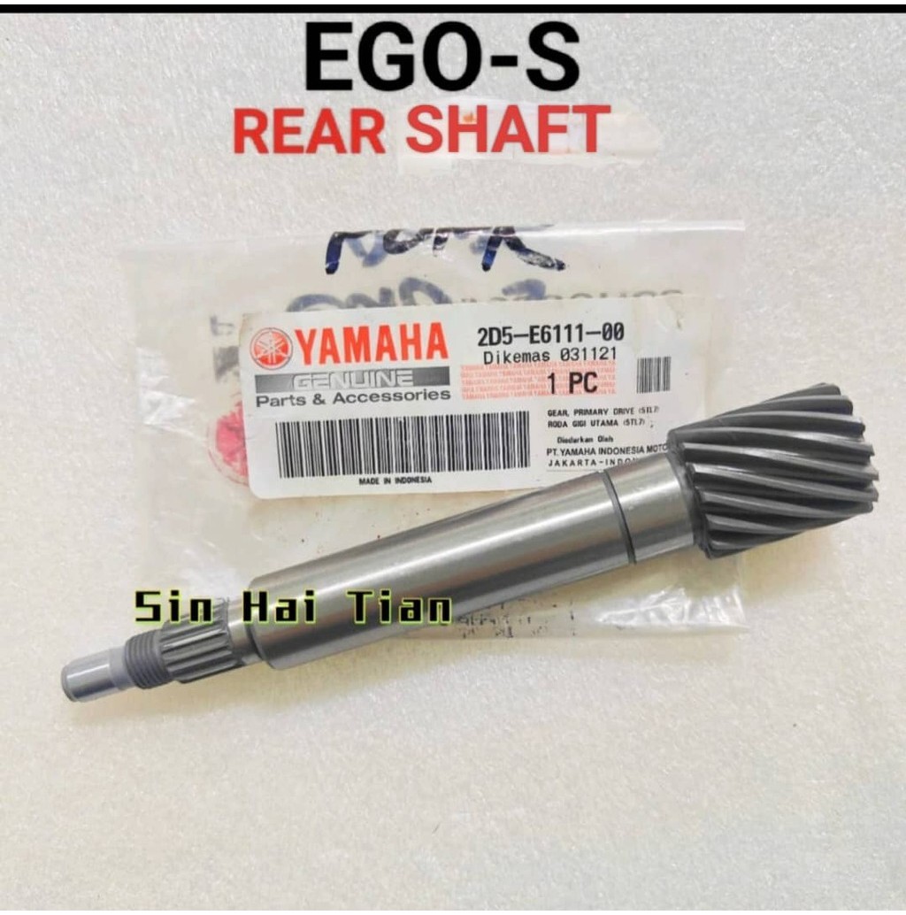YAMAHA EGOS EGO-S GEAR SHAFT 100% ORIGINAL 2D5-E6111-00 | Shopee Malaysia