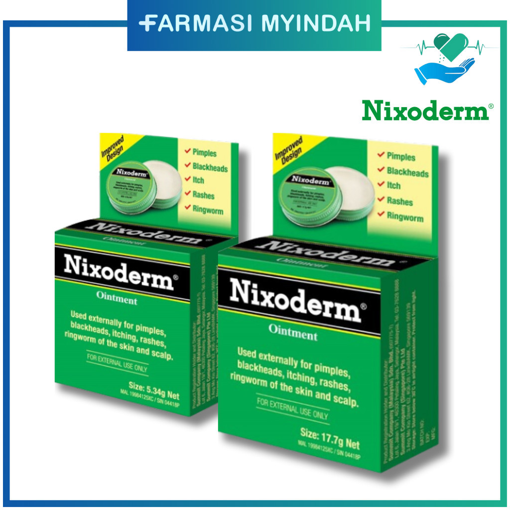 Nixoderm Ointment (5.34g/ 17.7g) | Shopee Malaysia