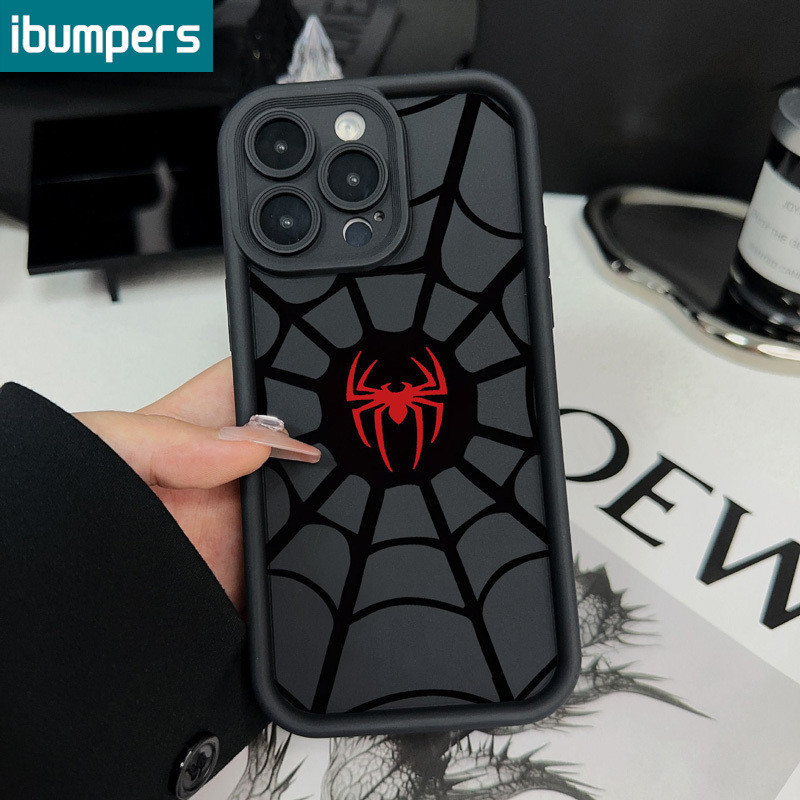 Ibumpers Cool Unique Casing Personalized Creative Spider-Man Pattern ...