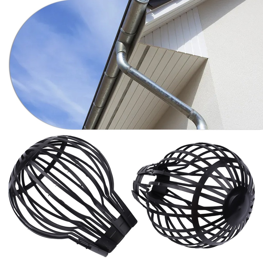 [Mulstore] 2/4/6 X Downspout Filter Debris Dirt Protect Outdoor Drain ...