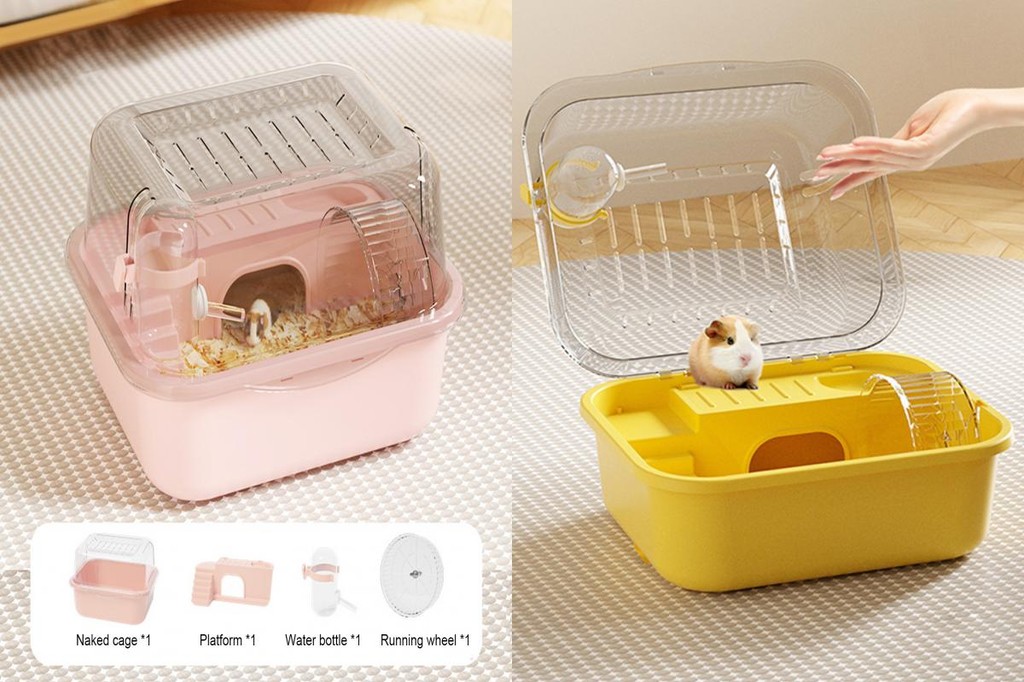 Photo inspiration: Fresh Look at Large Space Hamster Cage Pet Cage Transparent Large Capacity Hamster
