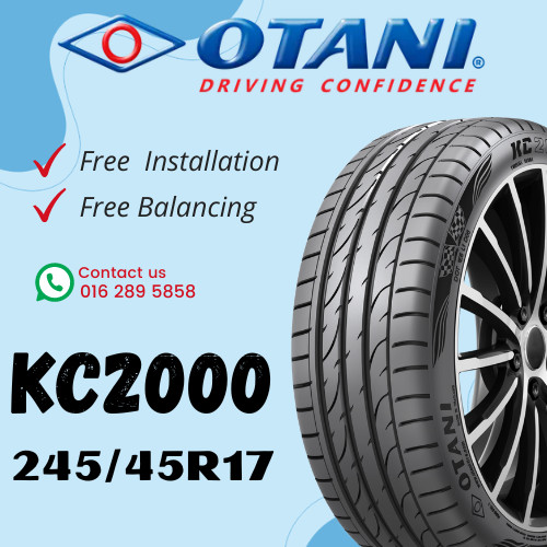 2454517 245 45 17 245/45R17 245-45-17 OTANI KC2000 Car Tyre Tire TYRE ...