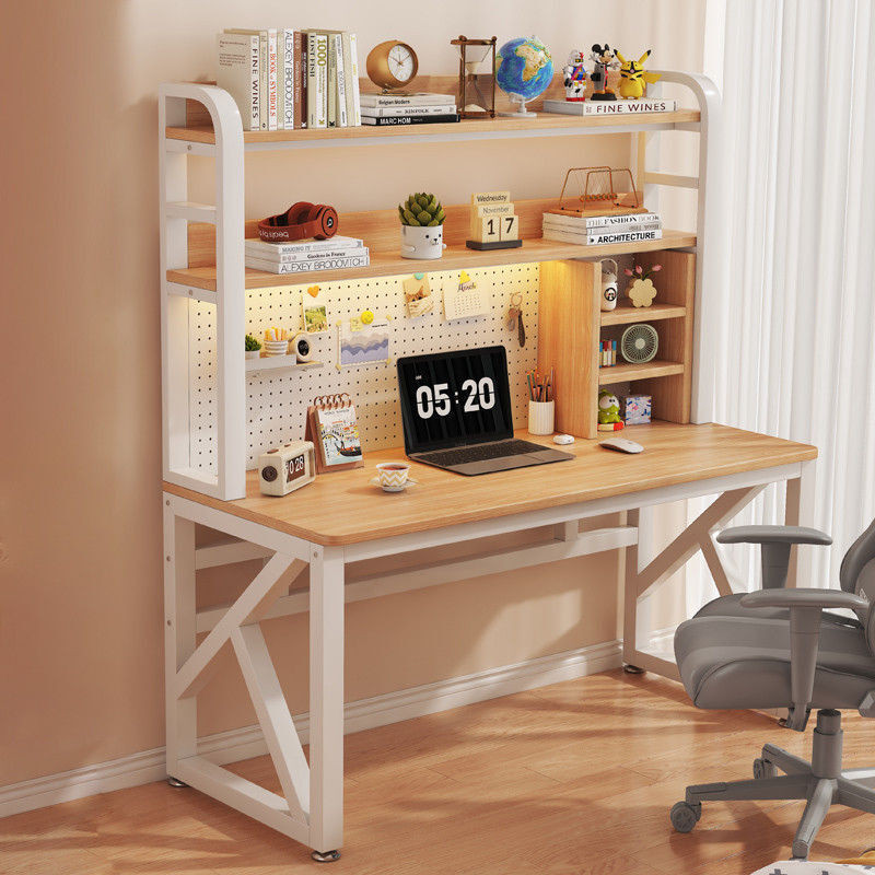 Desktop Computer Hole Board Boohelf Integrated Home Desk Bedroom ...