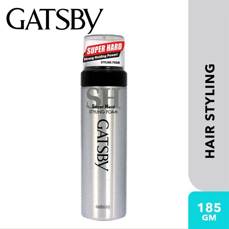 185g Gatsby Styling Foam Hair Mousse Soft Wet Hard Hard Super Hard Non