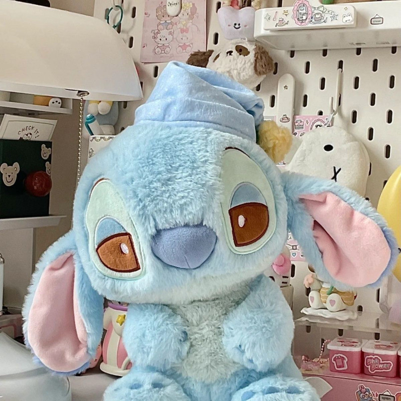 Disney Stitch Angel Baby Sweet Sleep Style Cartoon Cute Stitch Doll ...