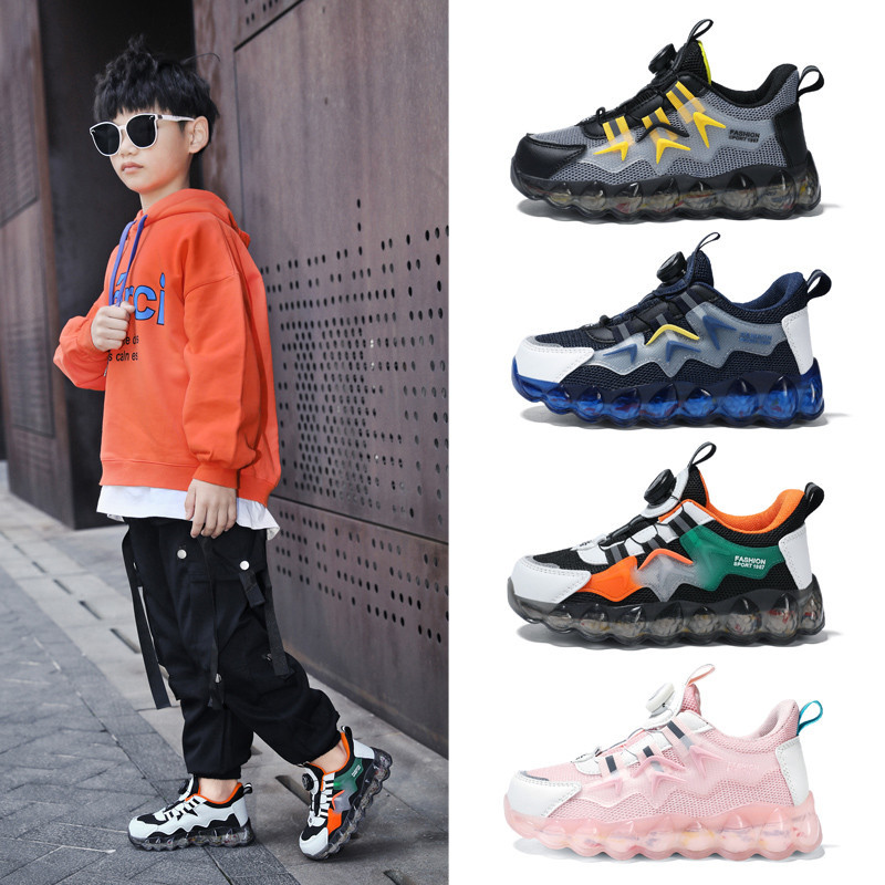 Kids Sneakers Boys Mesh Sneakers Boys Soft Soled Running Shoes Kids