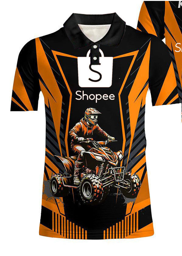 [Ready-Stock] 2024 Shopee Rider short Sleeves （bestseller）Jersey Corner ...