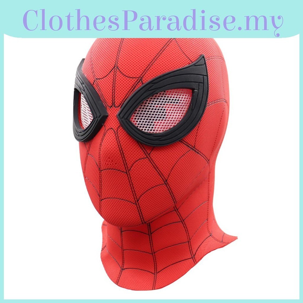 Far Man Spider From Home Cosplay Pvc Lenses Mask Full Head Halloween ...