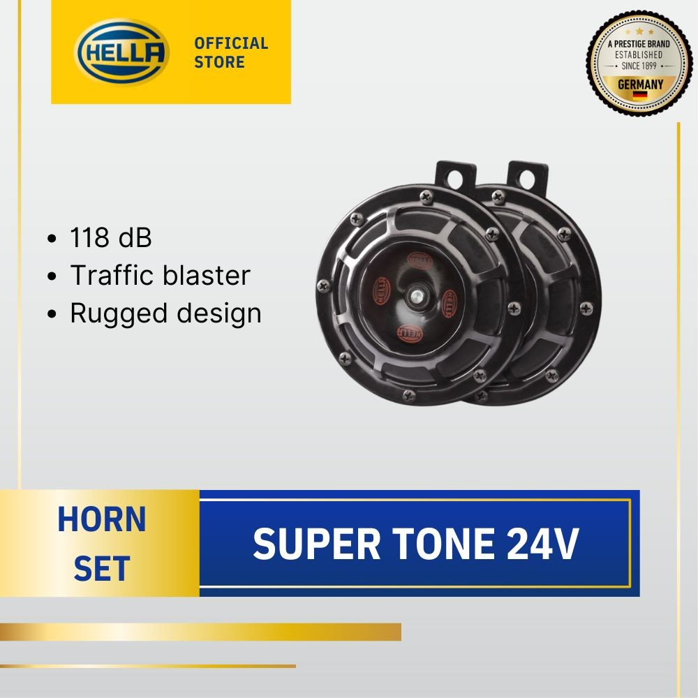 Hella HELLA VALUEFIT Meertonige Luchthoorn - 24V - 118dB A Ece 3pb 003 001 661