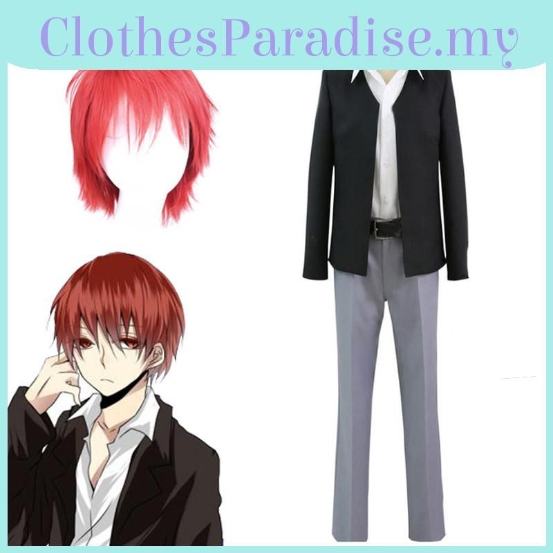 Assassination Classroom Anime Karma Akabane Uniform Cosplay Costume Suit Unisex Shopee Malaysia 6221