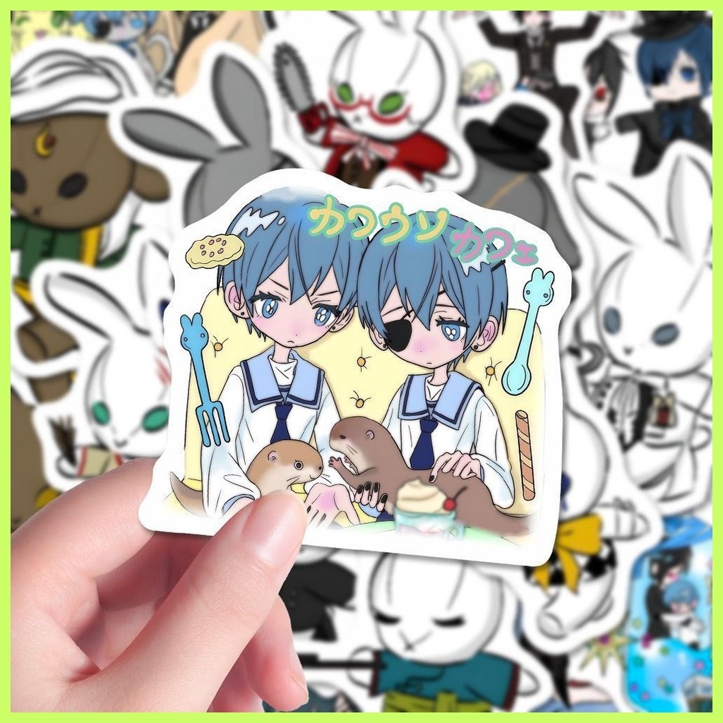Stickers Black Butler (69 Sheets) Ciel Sebasuchan Black Butler Stickers ...
