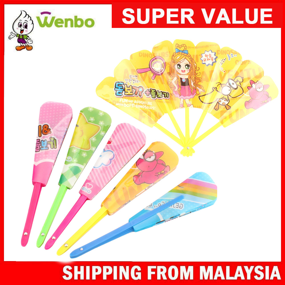 Wenbo [Toy] Creative Cute Folding Fan Summer Cool Daily Fan Children ...