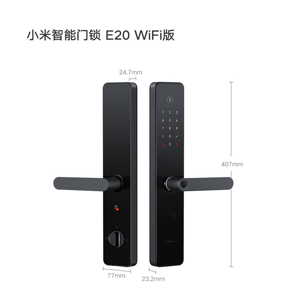 Xiaomi Mijia Smart Door Lock E20 Wifi Version E30 Cat Eyes Fingerprint ...