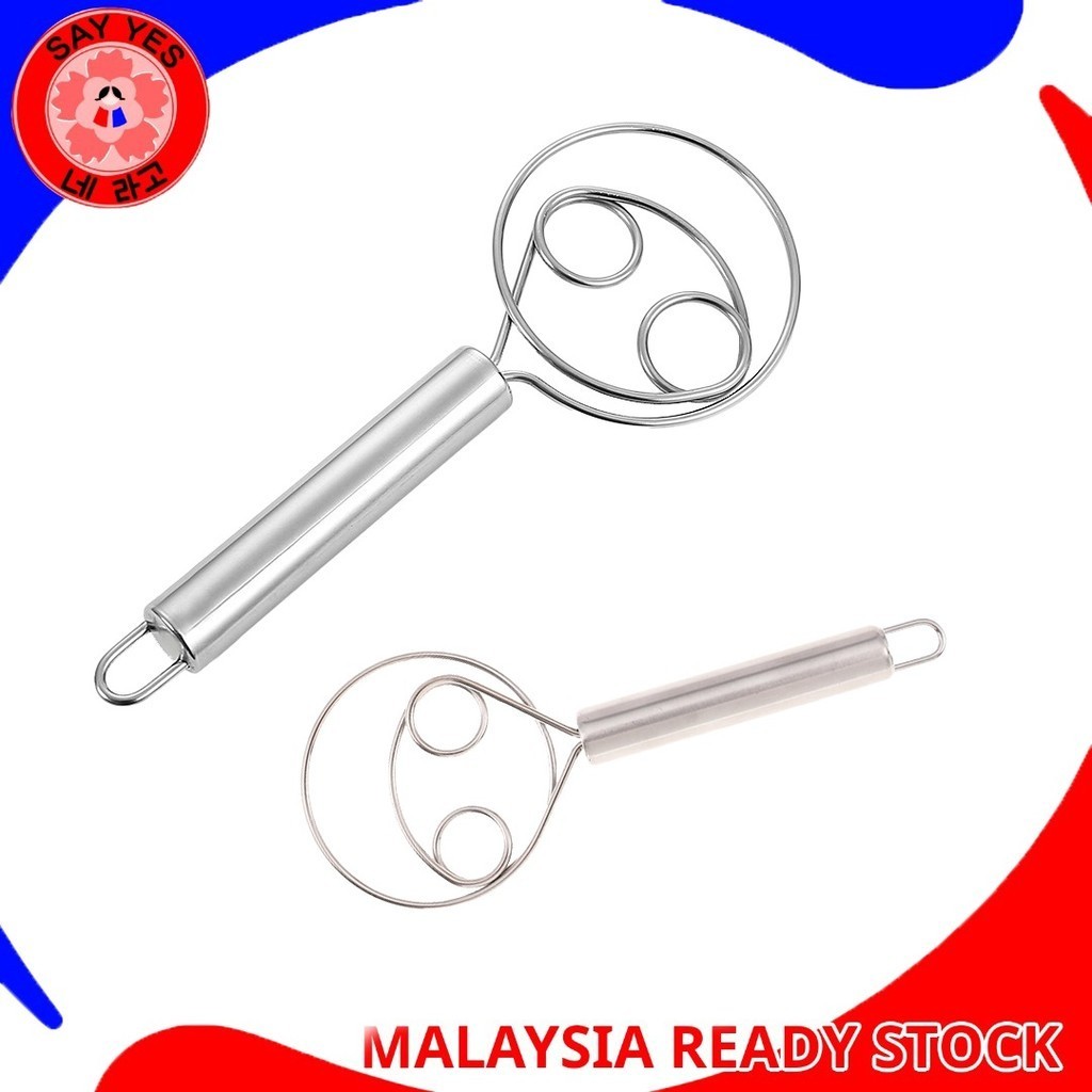 SayYes Kitchen Dedicated Stainless Steel Flour Mixer Egg Beater And ...