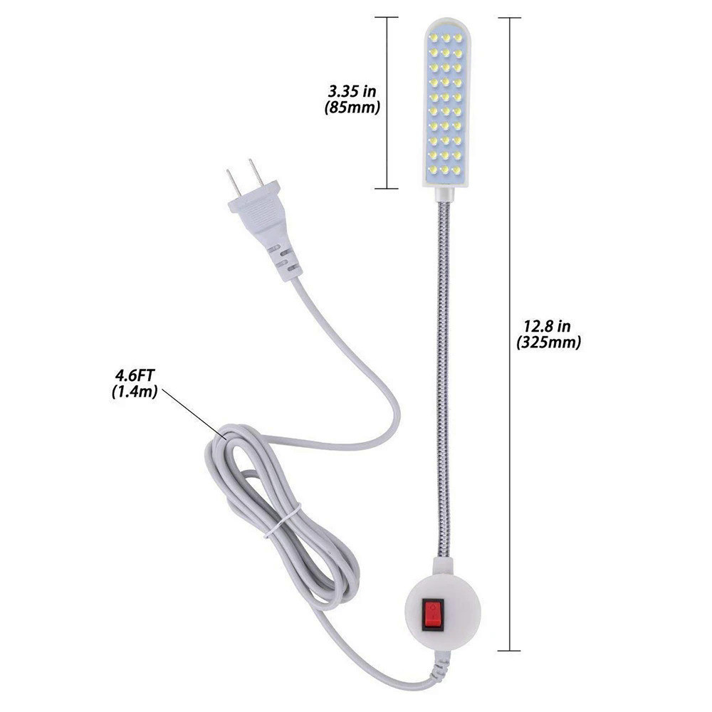 30 LED Industrial Sewing Machine Lighting Lamp Clothing Machine ...