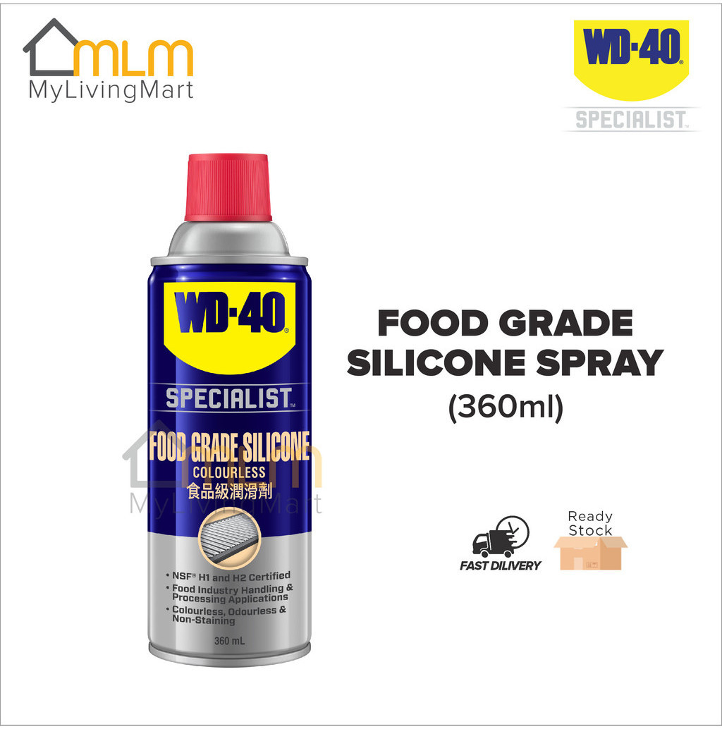 WD-40 Specialist Food Grade Silicone Spray 360ml | Shopee Malaysia