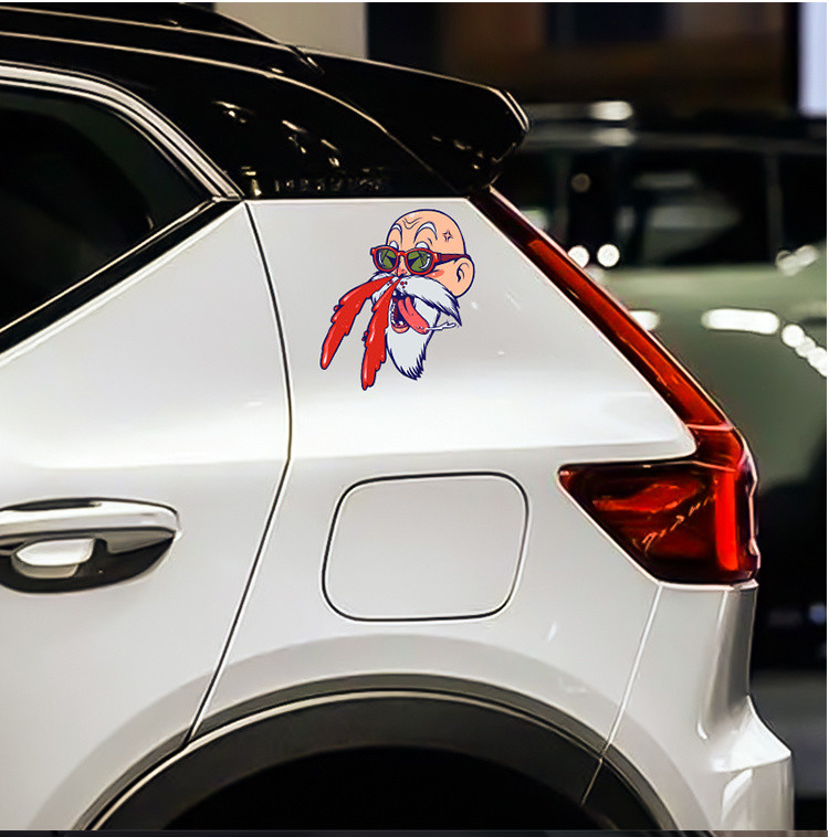 Luggage Electric Car Body Sticker Helmet Nosebleed Waterproof JDM Car ...
