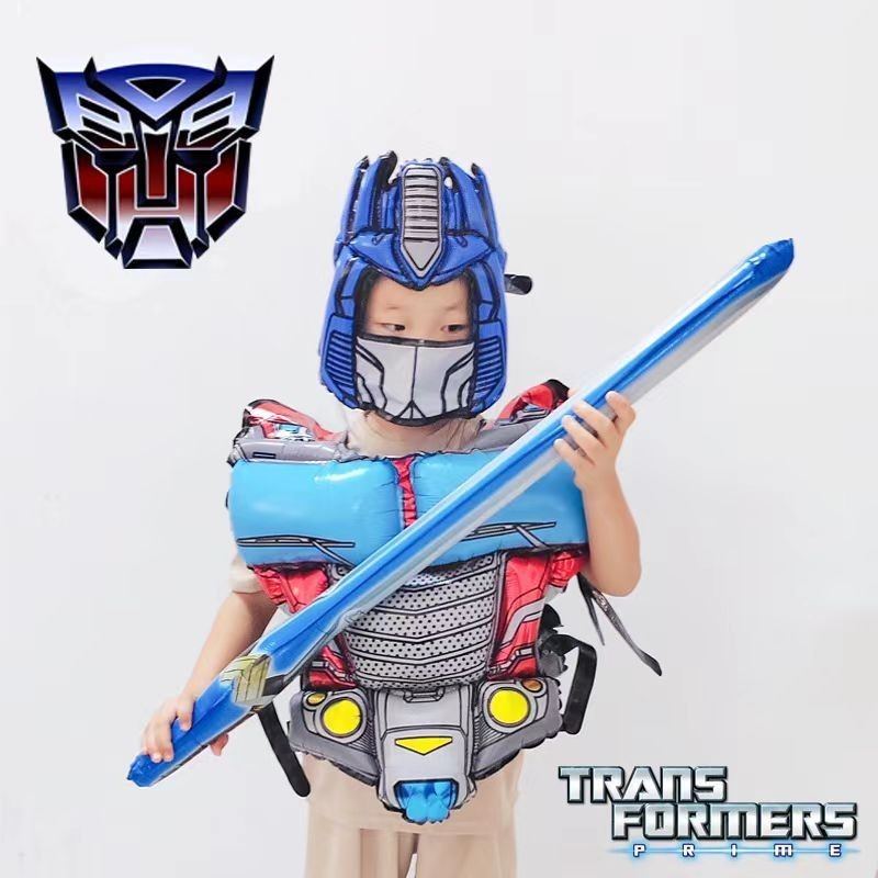 3pcs/set Transformers Armor Set Optimus Prime Armor Inflatable Balloon ...