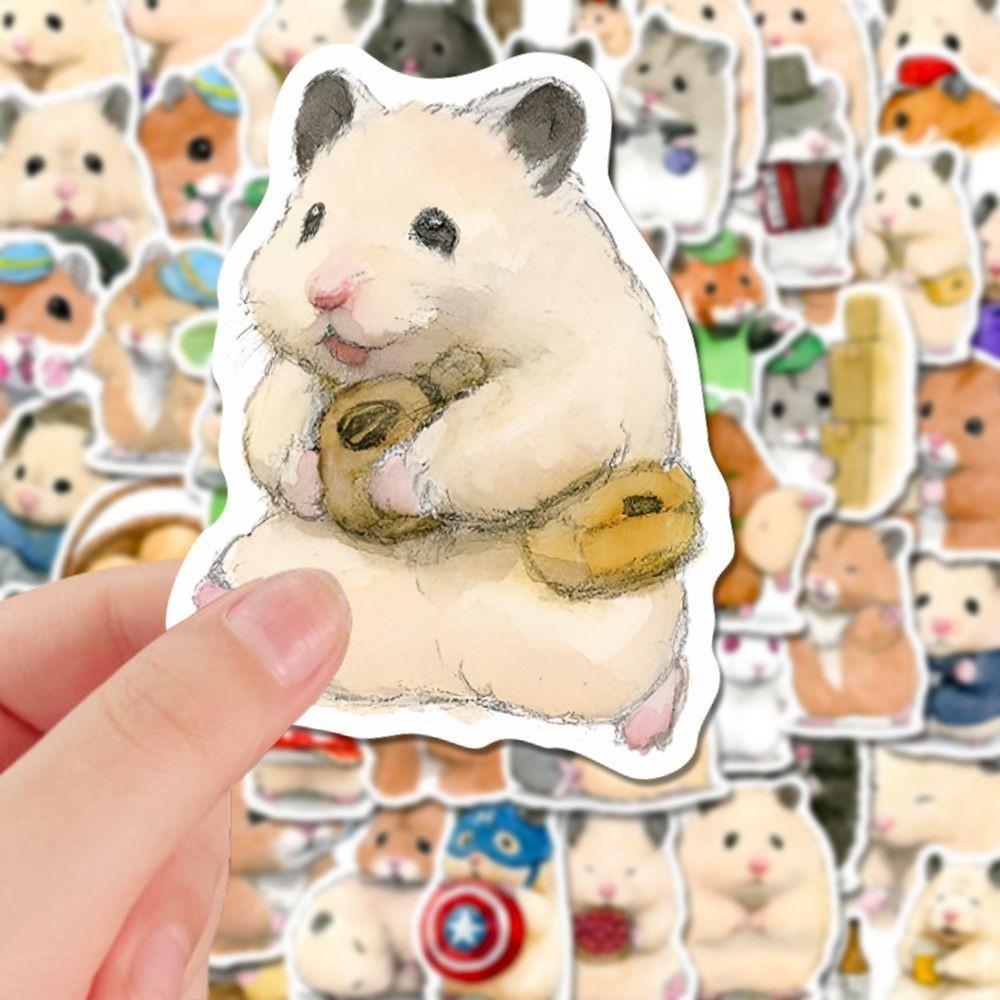 Hamster Sticker 1 pcs (🎁FREE GIFT ONLY!!!) | Shopee Malaysia