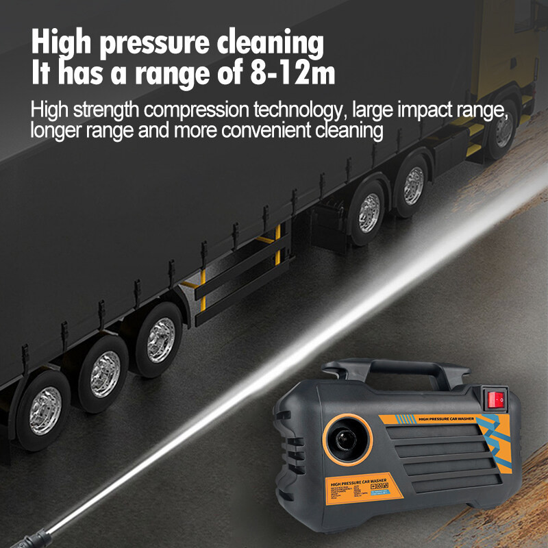 3000W High Pressure Water Jet Car Wash Home Cleaner Spray Car Washer ...