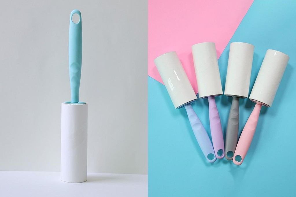 JD Reusable Lint Roller Clothes Lint Roller Reusable Sticky Lint Roller for Pet Hair Removal