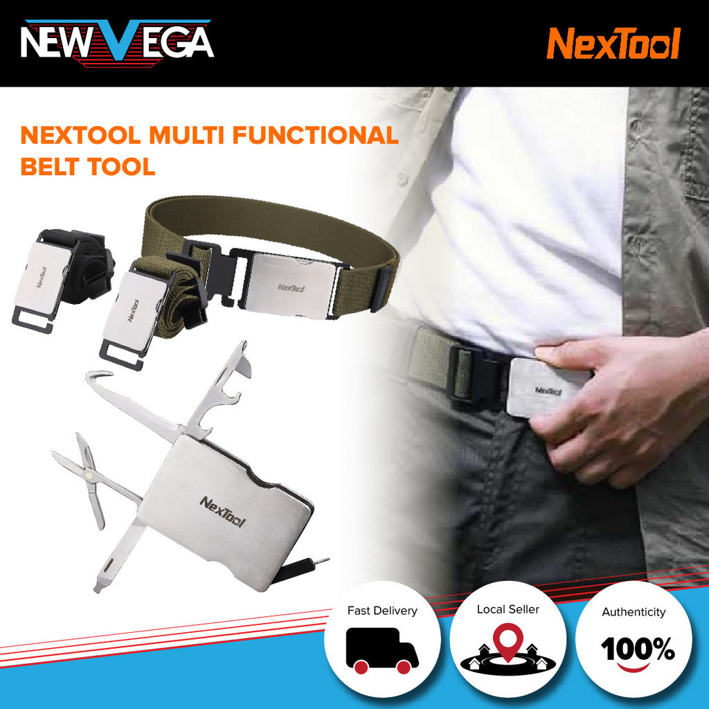 NexTool Multi-functional Belt tool Multitool Men Simple Waist Portable ...