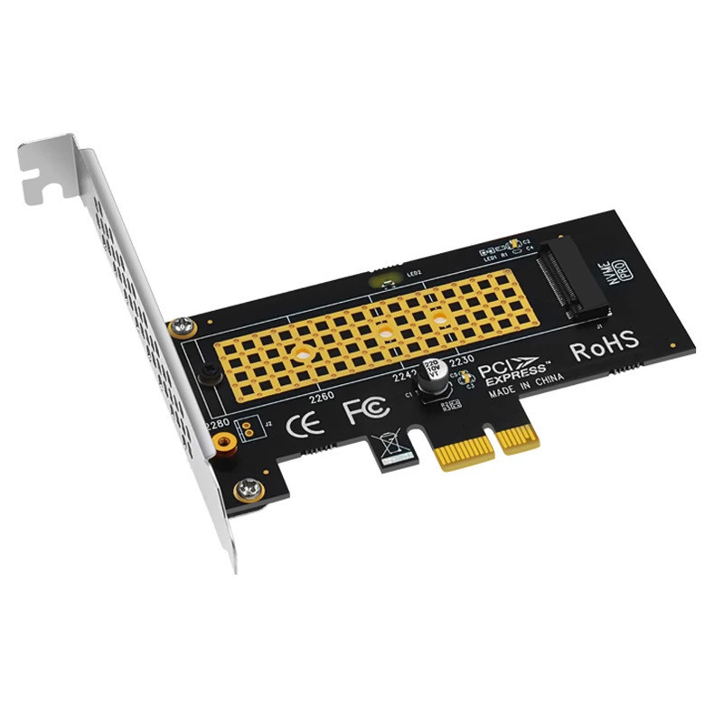 NVME to PCIE 4.0 X1 Expansion Card Riser M.2 M Key to PCI Express 1X ...
