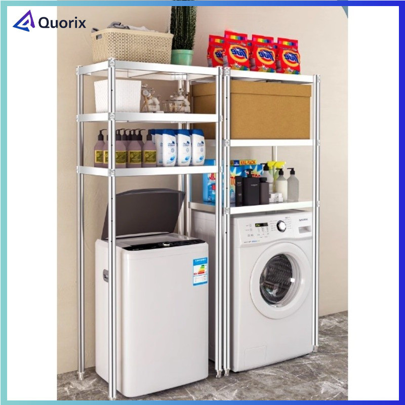 Washing Machine Rack Thickened Adjustable Washing Machine Cabinet ...