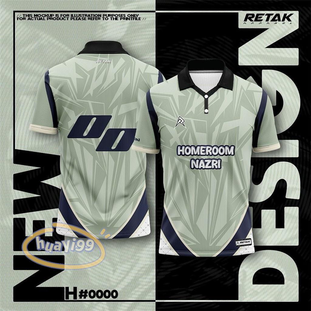 Free customization 】2024 new jersey Baju Tshirt Lelaki Viral Custom ...