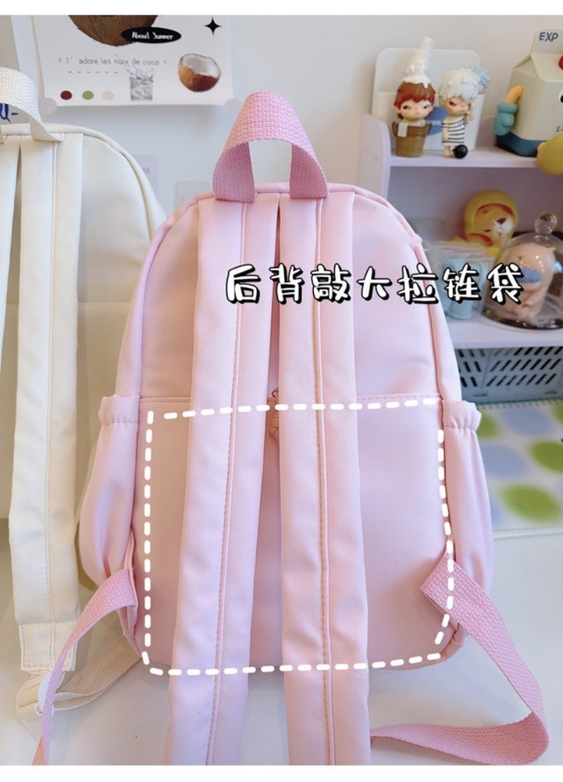 New Instagram Style Soft Girl Cute Girl Backpack Small Size College ...