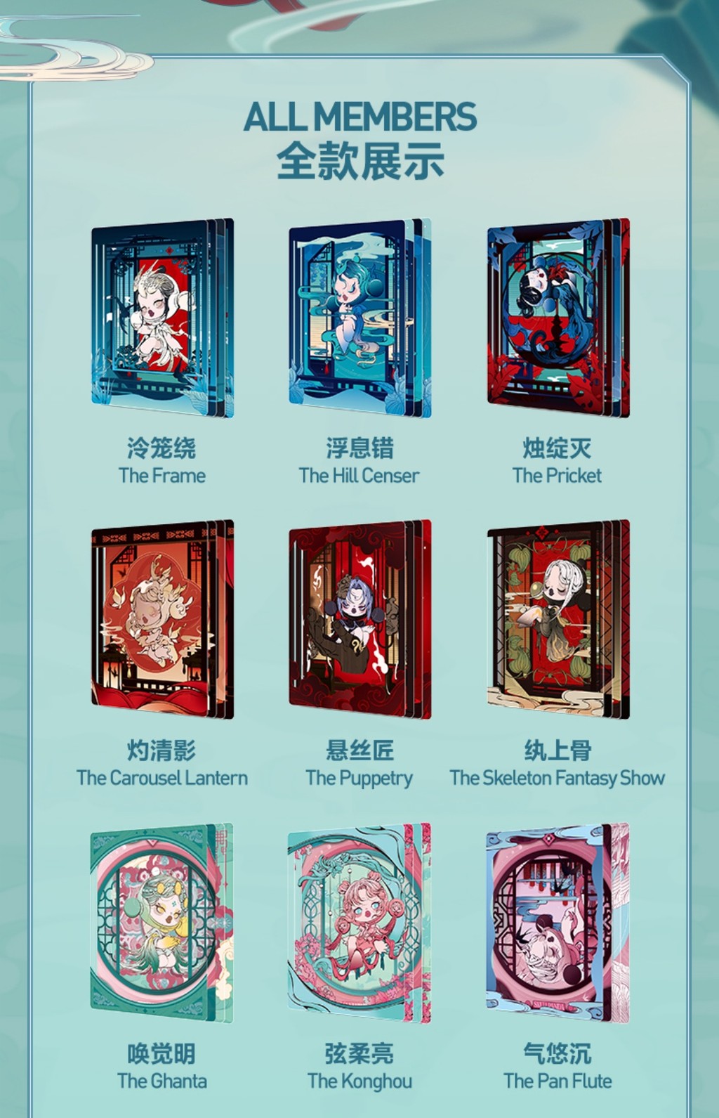 [100% Popmart Genuine] SKULLPANDA Mansion Viewing Shot Series-Art ...