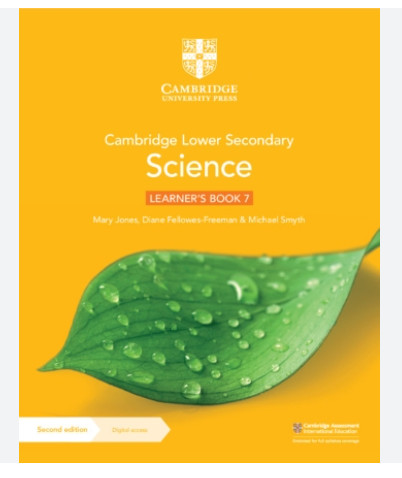 NEW CAMBRIDGE LOWER SECONDARY SCIENCE SB WITH DIGITAL ACCESS STAGE 7 ...