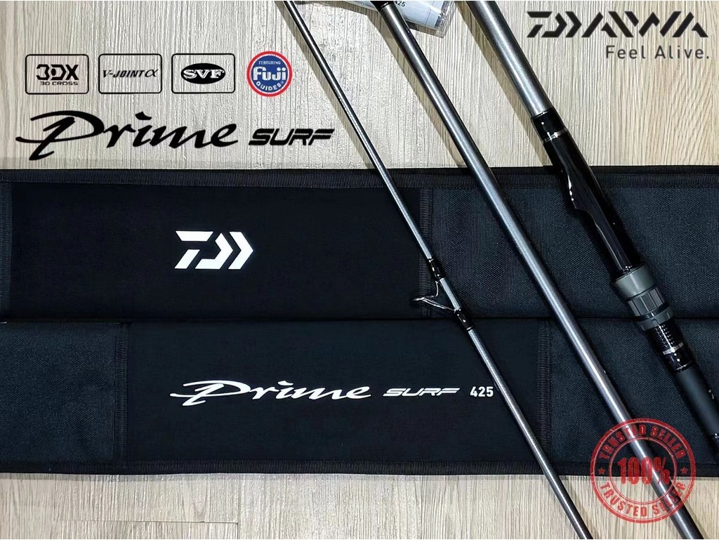 💥 DAIWA 2024' PRIME SURF SPINNING FISHING ROD | Shopee Malaysia