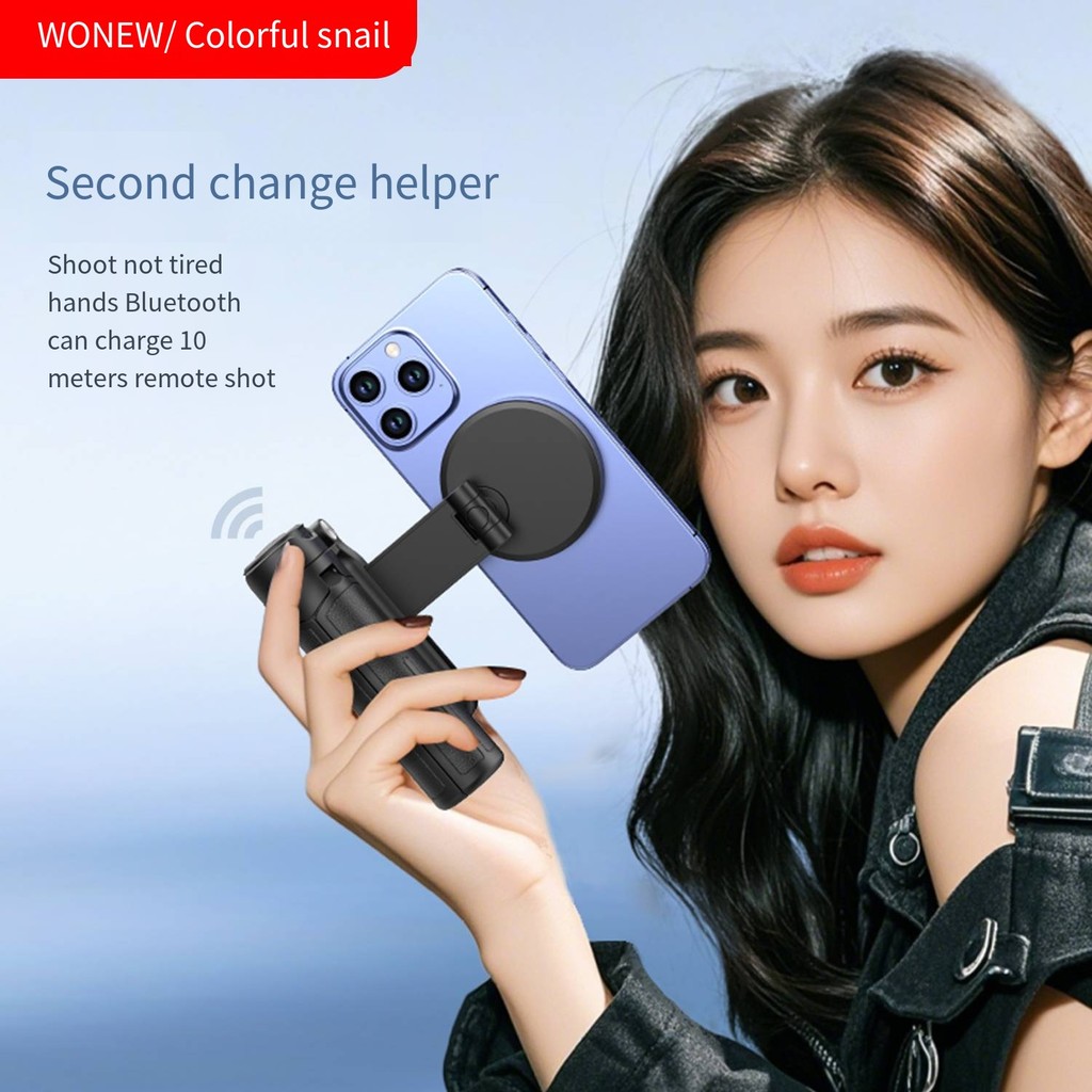 WONEW Z2 Three-in-one Mini Selfie Stick Magnetic Selfie Mobile Phone ...