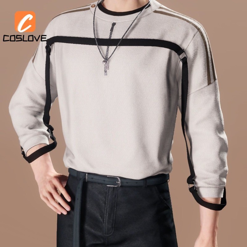 Love and Deepspace Caleb Cosplay Clothing Spring Daily Top Clothes ...