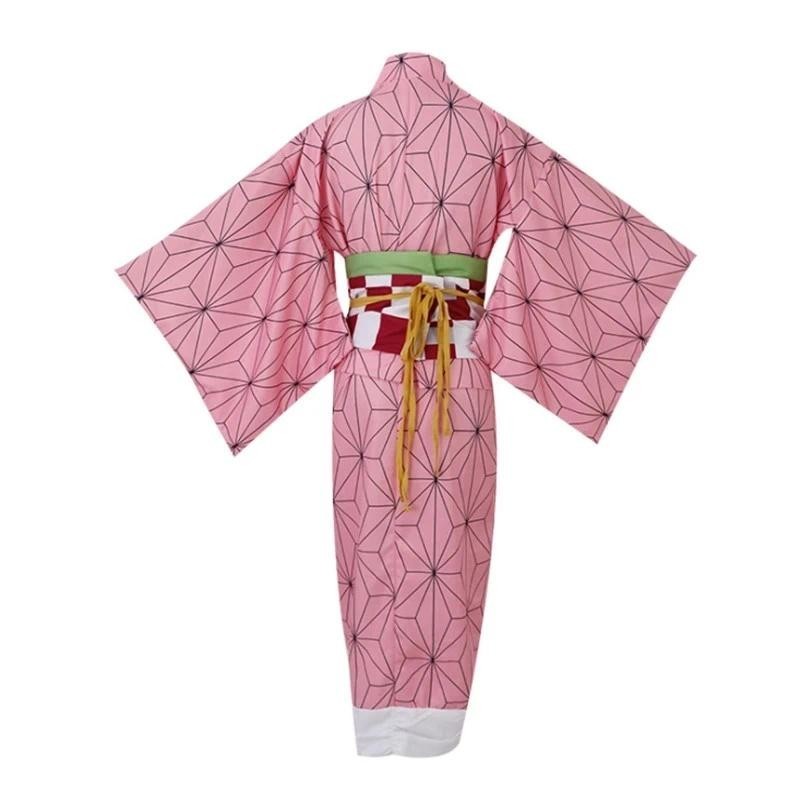 Nezuko Cosplay Anime Demon Slayer Kimetsu No Yaiba Cosplay Costume ...