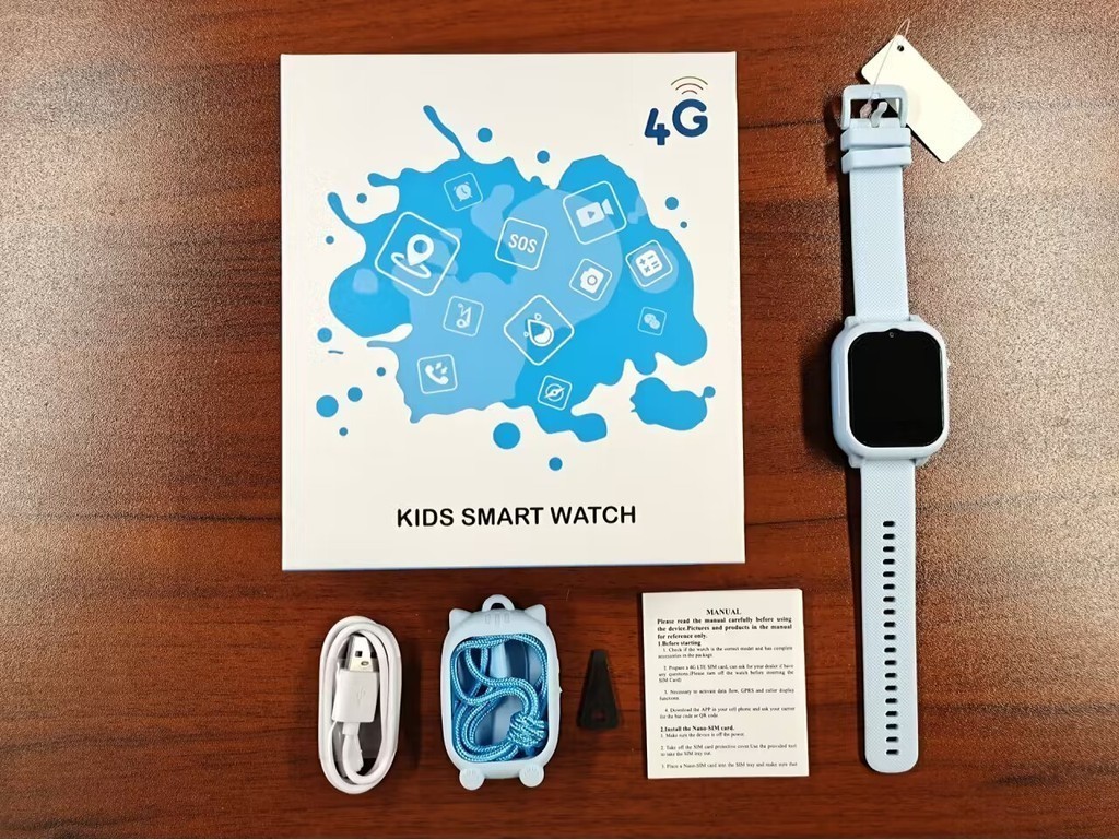 K26 4G Smart Watch Kids GPS WIFI Video Call SOS Child Smartwatch Camera ...