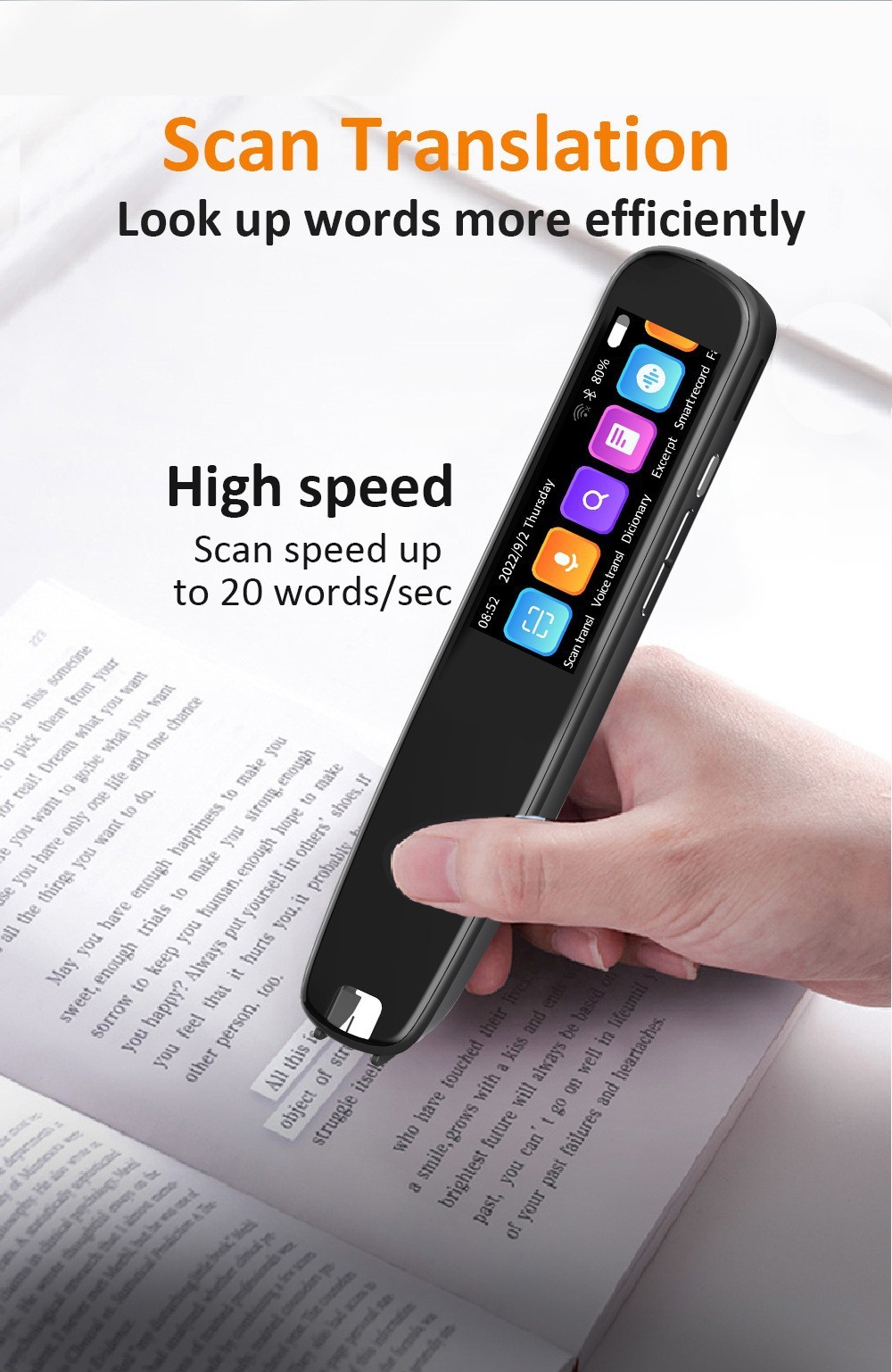 S7 New Offline Scanning Translation Dictionary PEN Translation Pen ...