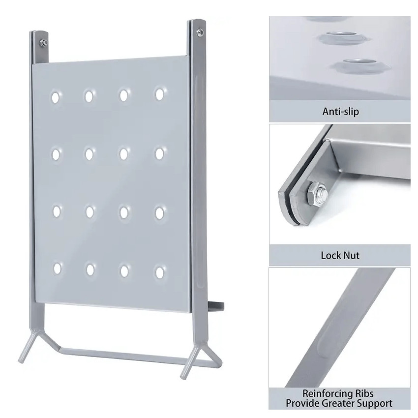 Ladder workbench, workbench accessories, A shelf on the ladder is ...