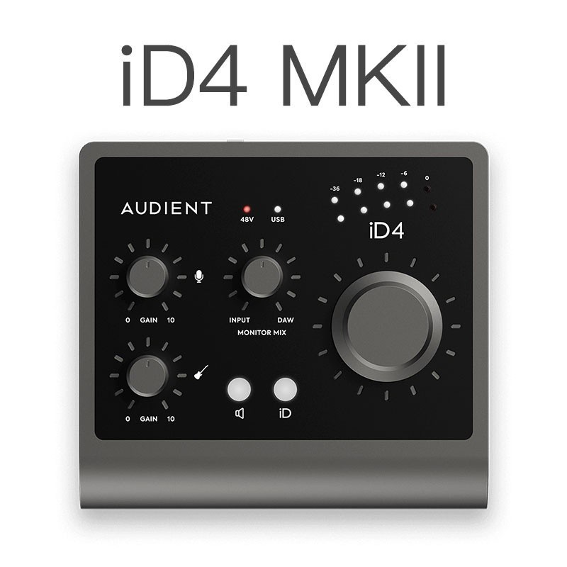 Original Audient iD4 MKII MK2 Professional Studio Live Recording Guitar